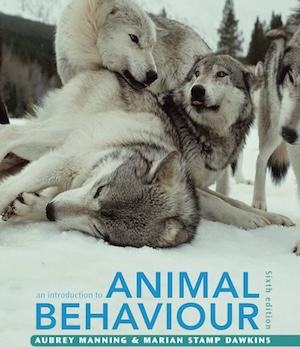 An Introduction to Animal Behaviour book cover sixth edition